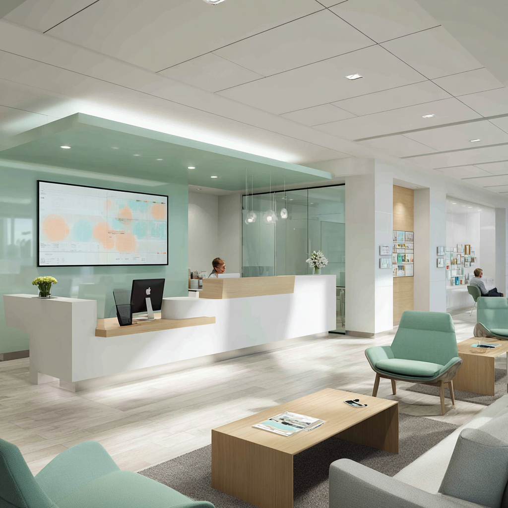 Healthcare AI reception